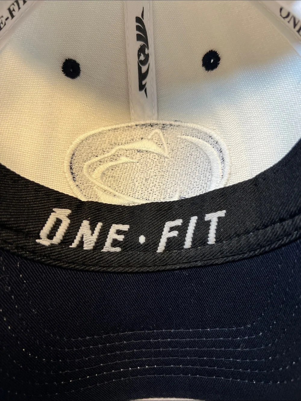 Penn State Nittany Lions Logo Baseball Cap - Gray/Navy